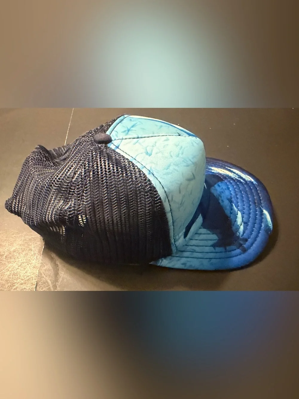 Old Navy Boys One Size Shark 🦈 Themed Cap With Mesh Back SnapBack